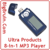 Ultra Products 256MB 8-in-1 MP3 Player