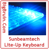 Sunbeamtech Acrylic Lite-Up Keyboard