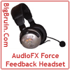 eDimensional AudioFX Force Feedback Gaming Headset