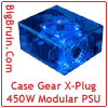 Case Gear X-Plug 450W Modular Acrylic PSU