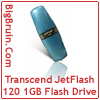 Transcend JetFlash 120 1GB Flash Drive