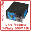Ultra Products X-Finity 600W ATX PSU