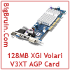 XGI Volari V3XT AGP Card 128MB